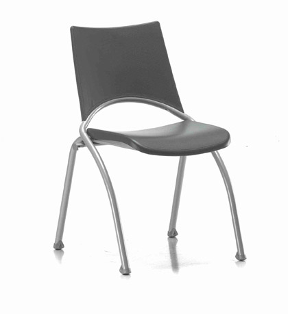 ignifuge M2 en gris seulement : chaise de réunions OS 5