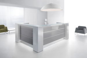 Banque daccueil design modulable avec clairage LED - DM