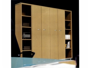 armoire de bureau bois et métal :: armoire de bureau bois UB 1