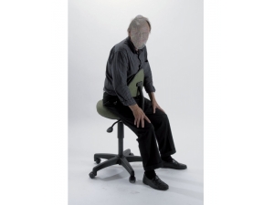 sièges  selle de cheval, appui ventral, antistatique, gériatrique :: siège posture ventrale assis debout  2 HK