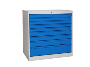 armoire de bureau bois et métal :: armoire à tiroir pour industrie OS 900