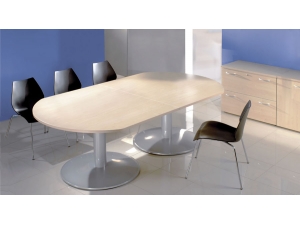 Table de réunion :: table de réunion express budget pieds tulipe UB 425