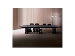 Table de réunion :: table de réunion modulaire de prestige cuir RAM 1
