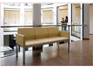 banquette et canapé pour bureau, musée, salle d'attente, galerie d'art,  :: banquette d'attente et de réunion  3D EL