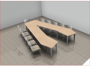Table de réunion :: table de réunion formation pour 11 personnes LEO