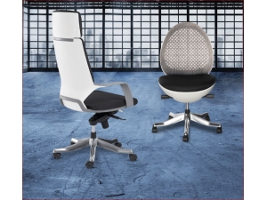 siège de bureau ergonomique  :: sièges de bureau blanc TIS 19-32