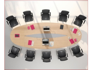 Table de réunion :: table de réunion ovale OE 11