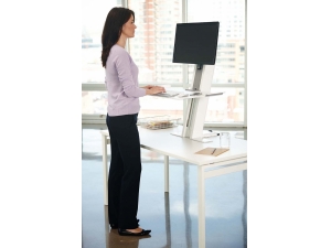 mobilier et accessoires pour informatique :: stand pour PC adaptable sur bureau pour travail assis debout GRE