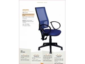 siège de bureau ergonomique  :: siège opérateur et dactylo résille ergonomique IS 3435 denzel