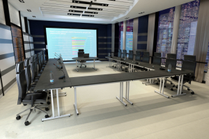 Table de réunion pliante, abattante, mobile et modulaire :: Table  pliante rabattable - ABM