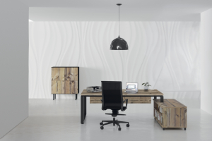 gamme de bureau budget GO 1 :: Bureau direction  pied arche -  UB