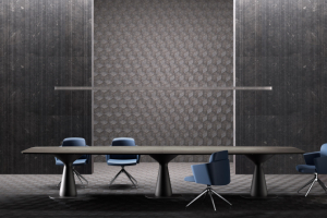 table de r�union ovale OE 11 :: table de r�union ovale un pied  ARB