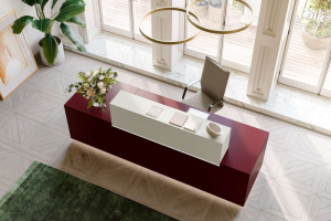 rehausseurs pour sige de stade MSO :: Banque daccueil design | Comptoir de rception - UQ